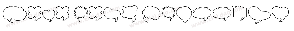 Mini Pics Uprooted Leaf字体转换